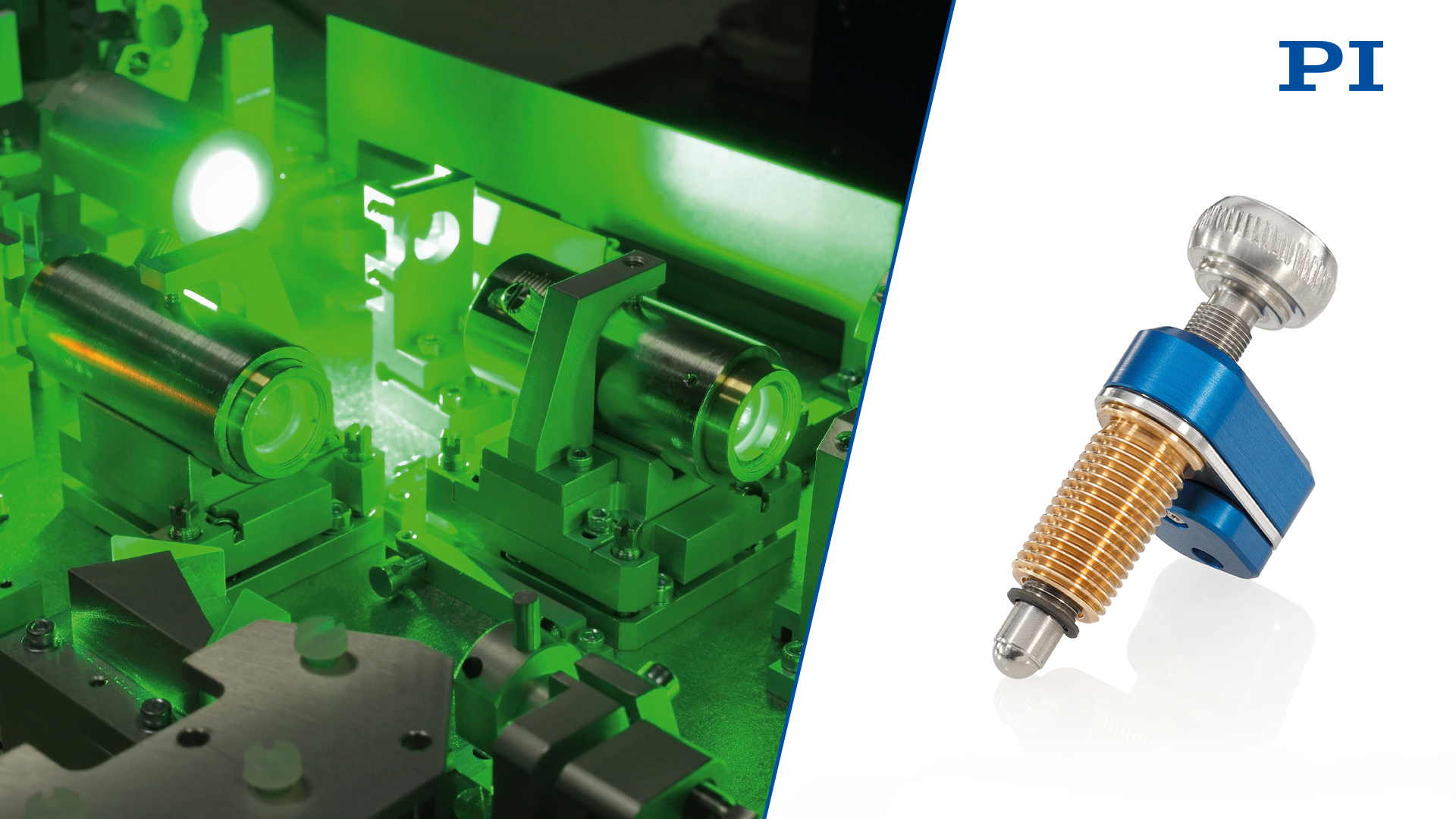 Stable and Precise Positioning of Mechanical and Optomechanical Components
